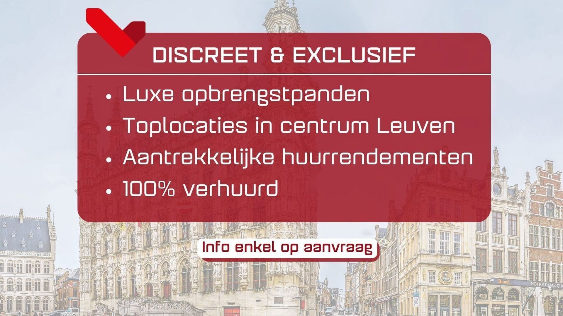 Apartment block for sale in Leuven