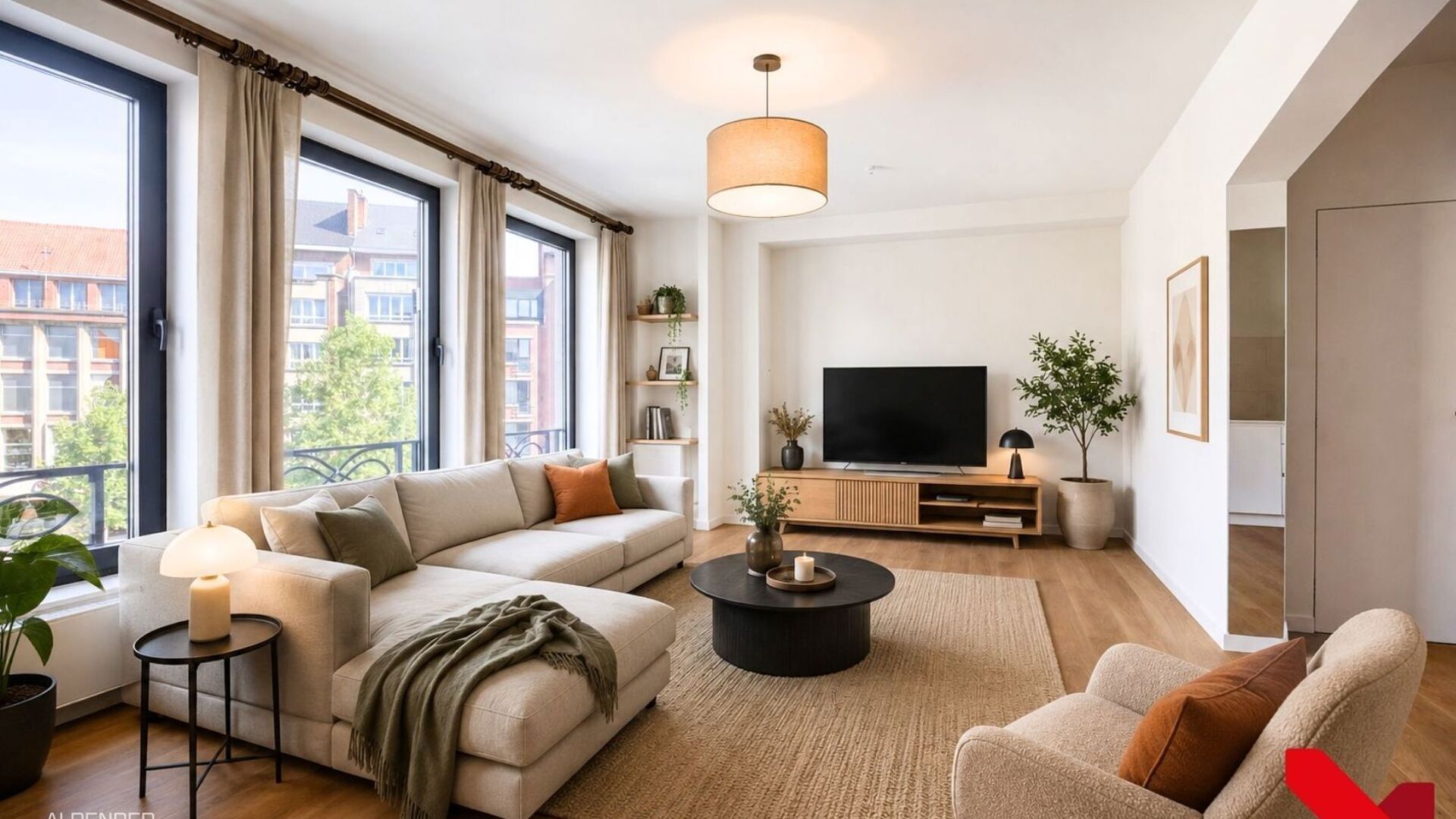 Au c&oelig;ur anim&eacute; de Louvain, avec vue sur la dynamique place Rector De Somer et l&rsquo;embl&eacute;matique &eacute;glise Saint-Pierre, se trouve cet appartement enti&egrave;rement r&eacute;nov&eacute; avec une chambre &agrave; coucher.

Le grand atout de cet appartement est sans aucun doute le 