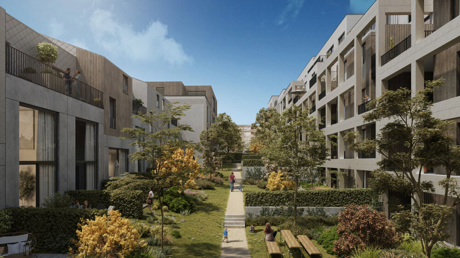 Luxueus nieuwbouwappartement met 2 slaapkamers in gloednieuw woonproject Burenberg.
Dit energiezuinig nieuwbouwappartement maakt deel uit van het prestigieuze woonproject Burenberg. Een nieuwe ontwikkeling in Leuven met verschillende troeven zoals de ru