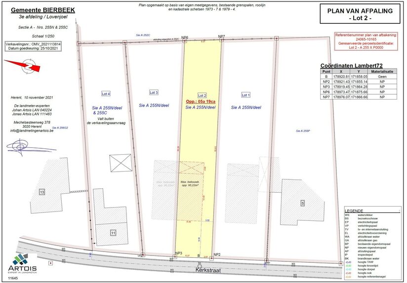 Building ground for sale in Bierbeek