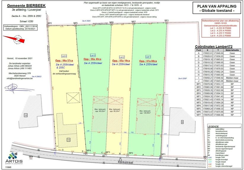 Building ground for sale in Bierbeek Lovenjoel