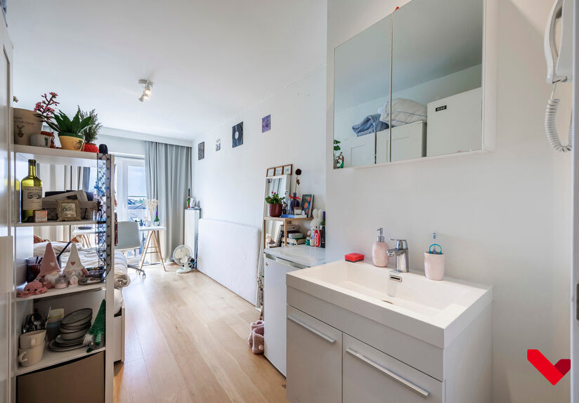 In Residentie Central Park, gelegen aan de rand van het park en op wandelafstand van verschillende voorzieningen, bevindt zich deze bemeubelde studentenkamer.

De kamer bevindt zich op de vierde en hoogste verdieping van het gebouw. Dankzij de ligging aan